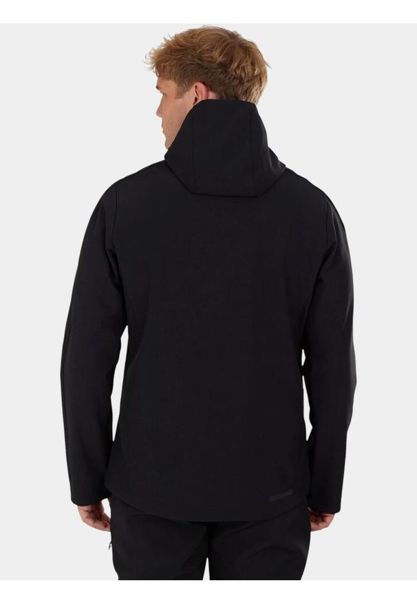 FUNDANGO - Kurtka Softshell Męska Fundango Fairbanks. Kolor: czarny. Materiał: softshell. Sport: turystyka piesza