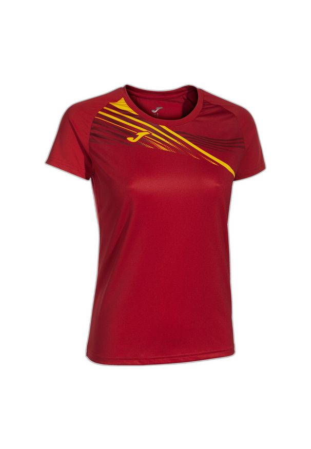 Damski jersey Joma Elite X. Kolor: wielokolorowy, czerwony, pomarańczowy. Materiał: jersey. Sport: bieganie