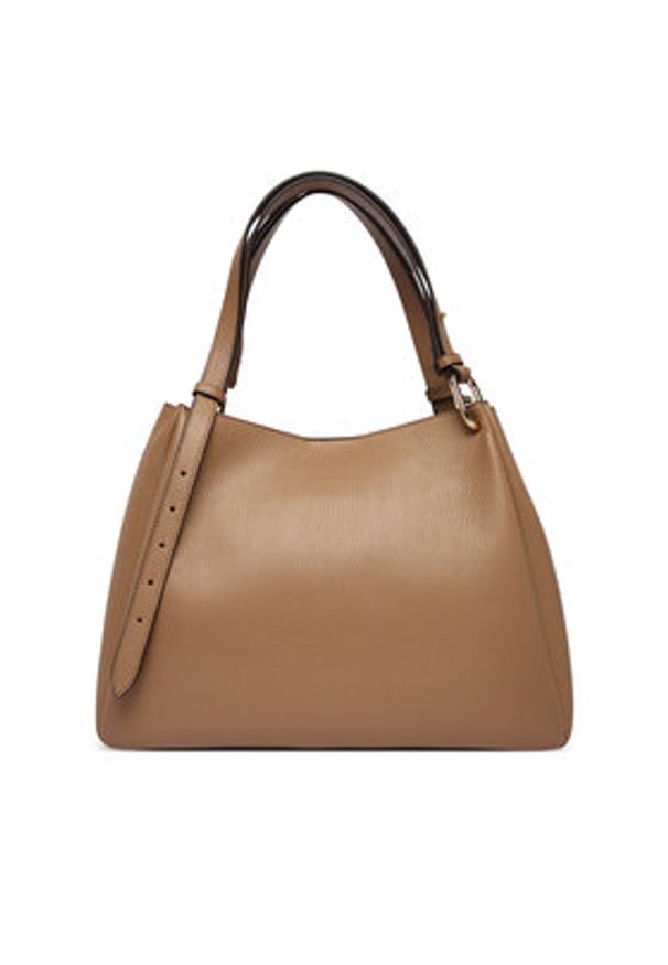 Furla Torebka Nuvola L WB02100 HSF000 CN 4489S Brązowy jasny. Kolor: brązowy. Materiał: skórzane