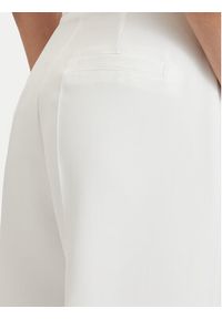 Maryley Spodnie materiałowe 26EB680/43VA Biały Regular Fit. Kolor: biały. Materiał: syntetyk #4