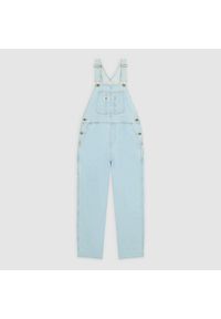 Ogrodniczki Dickies Denim Classic vintage niebieskie. Kolor: niebieski. Materiał: denim. Sport: skateboard #1