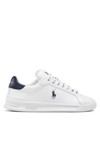 Polo Ralph Lauren Sneakersy Hrt Ct II 809829824003 Biały. Kolor: biały. Materiał: skóra #4