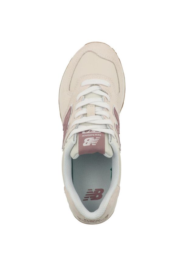 Buty Lifestyle New Balance Sneakers - Dla Kobiet Damskie. Okazja: na co dzień. Kolor: beżowy. Model: New Balance 574