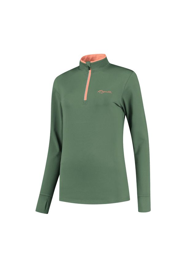 ROGELLI - Bluza do biegania damska Rogelli SNAKE. Kolor: zielony, czerwony, wielokolorowy