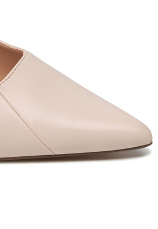 Jenny Fairy Półbuty LS5759-01B Beżowy. Kolor: beżowy. Materiał: skóra