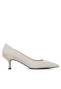 Love Moschino - LOVE MOSCHINO Czółenka JA10326G1OJA0110 Szary. Kolor: szary. Materiał: zamsz, skóra #1