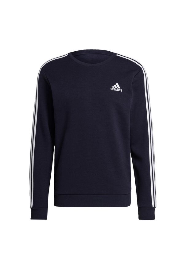 Adidas - Bluza męska adidas Essentials Sweatshirt. Kolor: niebieski, wielokolorowy, biały. Sport: fitness
