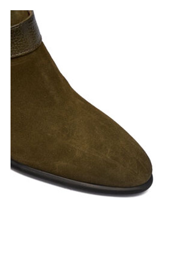 Hispanitas Botki PHI254256 Zielony. Kolor: zielony. Materiał: skóra