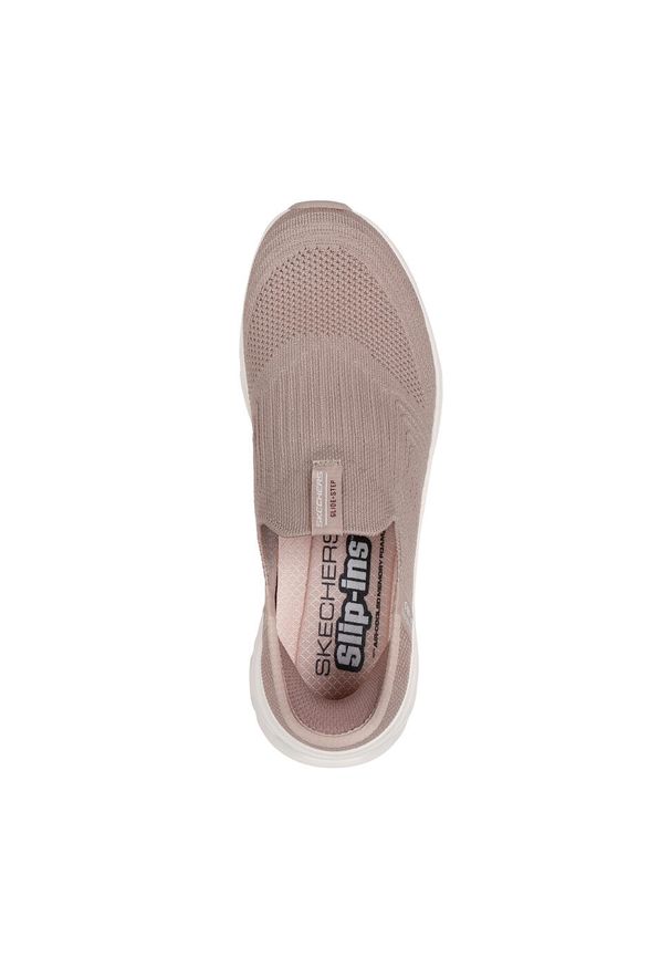 skechers - Tenisówki Skechers Model Glide Step Pro Slip-ins Kolor Jasnobrązowy. Kolor: brązowy. Materiał: tkanina