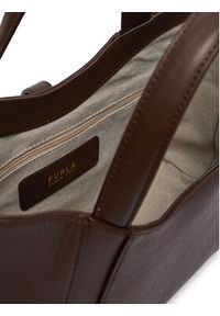 Furla Torebka Goccia Shopper Bag S WB01789 BX3353 KH 2460S Brązowy. Kolor: brązowy. Materiał: skórzane