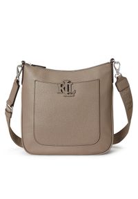 Lauren Ralph Lauren - LAUREN RALPH LAUREN Torebka 431970152010 Brązowy. Kolor: brązowy. Materiał: skórzane