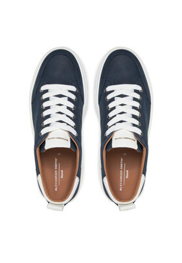 Alexander Smith Sneakersy Bond ASBBBDM 3258 Granatowy. Kolor: niebieski. Materiał: skóra