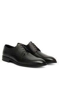 BOSS Półbuty Derrek 50547055 Czarny. Kolor: czarny. Materiał: skóra #6