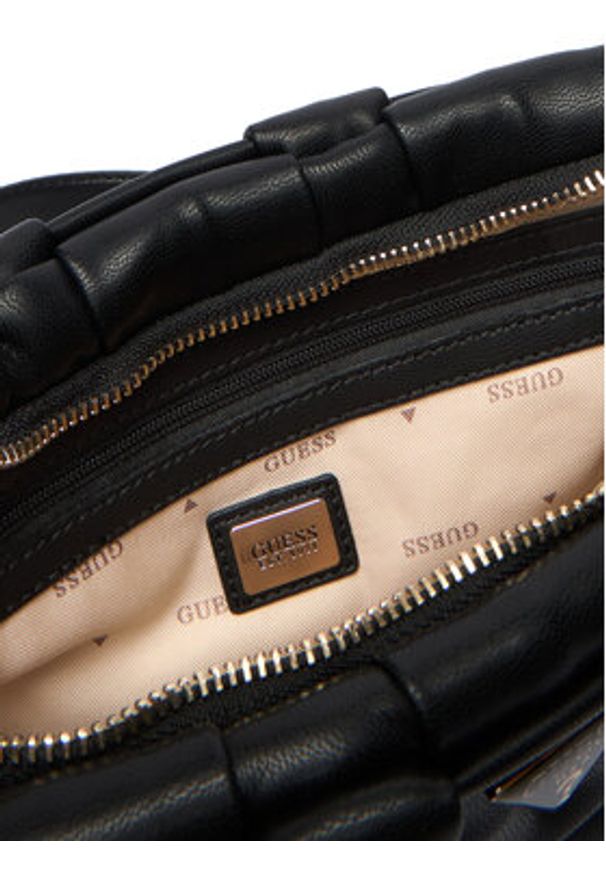 Guess Torebka Marion HWWG80 72170 Czarny. Kolor: czarny. Materiał: skórzane