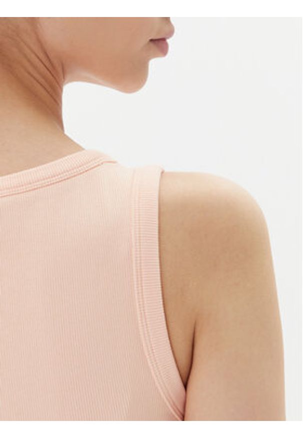 BOSS Top C-Ematite 50536985 Pomarańczowy Slim Fit. Kolor: pomarańczowy. Materiał: bawełna