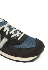 New Balance Sneakersy U574SGG M Czarny. Kolor: czarny. Materiał: nubuk, skóra. Model: New Balance 574