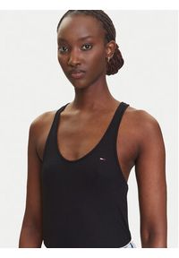 Tommy Jeans Top DW0DW20917 Czarny Regular Fit. Kolor: czarny #5