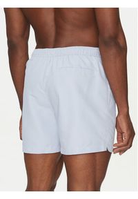Calvin Klein Swimwear Szorty kąpielowe KM0KM01166 Niebieski Regular Fit. Kolor: niebieski. Materiał: syntetyk #5