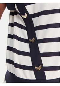 Liu Jo Sport Bluzka TA6084 J3867 Granatowy Relaxed Fit. Kolor: niebieski. Materiał: wiskoza. Styl: sportowy #4