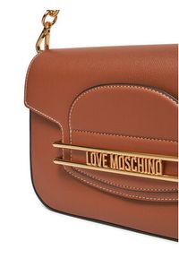 Love Moschino - LOVE MOSCHINO Torebka JC4345PP0LKP0208 Pomarańczowy. Kolor: pomarańczowy. Materiał: skórzane #5