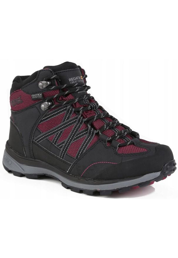 Buty trekkingowe damskie Lady Samaris Md II Regatta. Kolor: wielokolorowy. Materiał: guma, poliester. Styl: sportowy