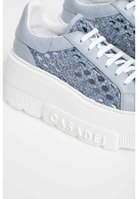 Casadei - Sneakersy damskie plecione CASADEI #4