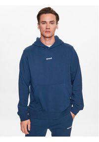 Sprandi Bluza SP3-BLM003 Granatowy Regular Fit. Kolor: niebieski. Materiał: bawełna