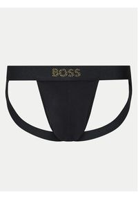 BOSS - Boss Komplet 2 par slipów Jock Strap 50524439 Czarny. Kolor: czarny. Materiał: bawełna