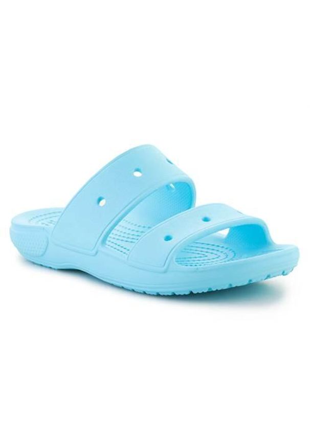 Klapki damskie Crocs Classic Sandal. Zapięcie: bez zapięcia. Kolor: wielokolorowy. Materiał: syntetyk, materiał. Sport: turystyka piesza