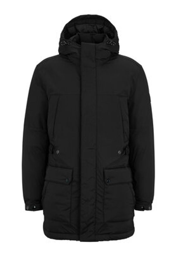 BOSS Kurtka zimowa Camiano 50481119 Czarny Regular Fit. Kolor: czarny. Materiał: syntetyk. Sezon: zima