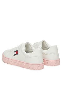 Tommy Jeans Sneakersy Tjw Logo Outsole Sneaker Ess EN0EN02703 Biały. Kolor: biały. Materiał: skóra #6