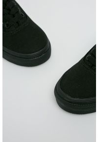 Vans - Tenisówki dziecięce. Nosek buta: okrągły. Zapięcie: sznurówki. Kolor: czarny. Materiał: guma #4