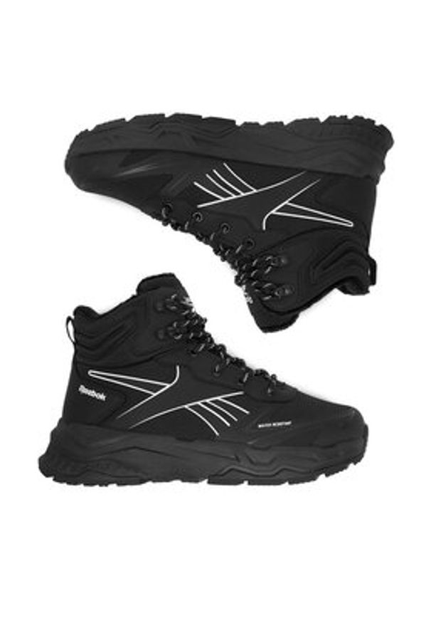 Reebok Trzewiki CEO-A062491C-2 Czarny. Kolor: czarny. Materiał: materiał