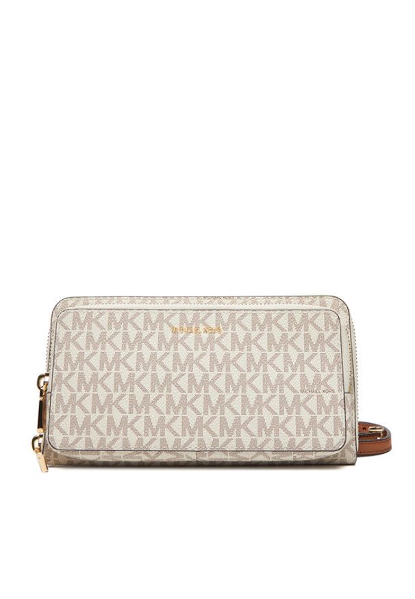 MICHAEL Michael Kors Torebka Jet Set 32F5GJ6C7B Beżowy. Kolor: beżowy