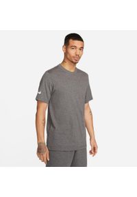 T-shirt sportowy z krótkim rękawem męski Nike Park 20 M Tee. Kolor: szary. Materiał: bawełna. Długość rękawa: krótki rękaw. Długość: krótkie