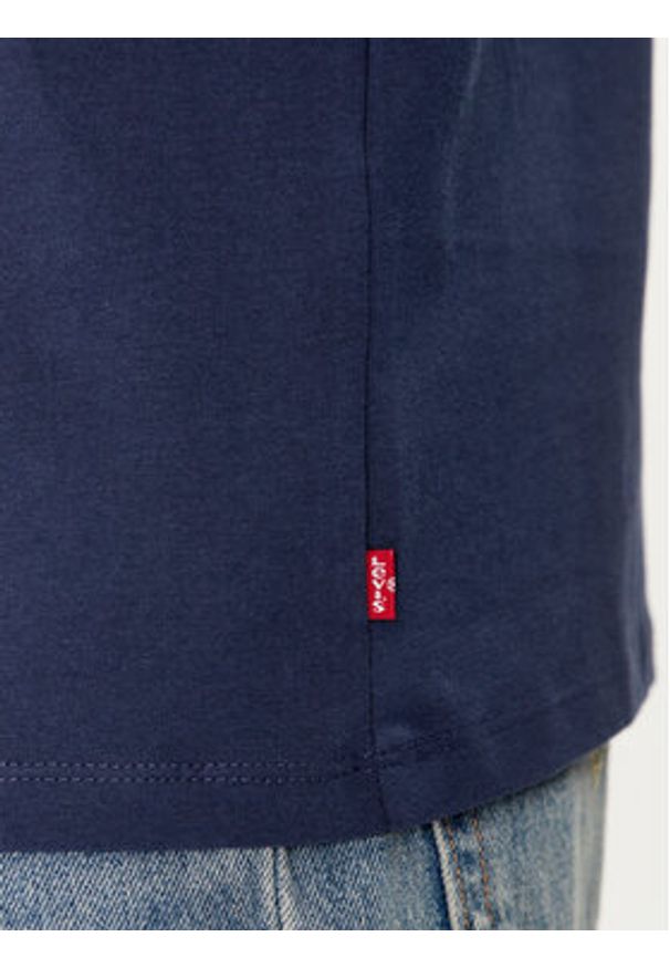 Levi's® T-Shirt Classic Graphic 22491-1484 Granatowy Regular Fit. Kolor: niebieski. Materiał: bawełna
