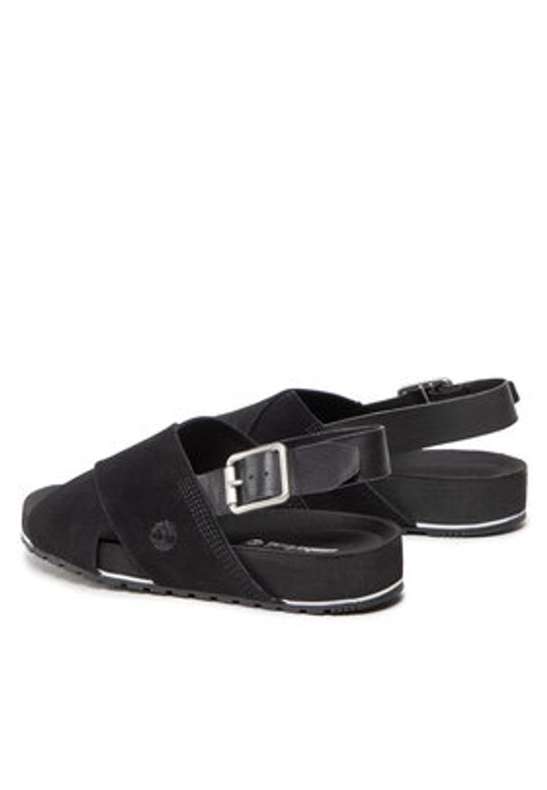 Timberland Sandały Malibu Waves Basic X Trap TB0A41KQ0151 Czarny. Kolor: czarny. Materiał: zamsz, skóra
