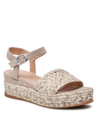 Unisa - Espadryle UNISA - Godell Multi Ecru. Kolor: beżowy. Materiał: zamsz, skóra #1