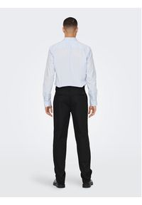 Only & Sons Spodnie materiałowe Edge-Ed 22024468 Czarny Relaxed Fit. Kolor: czarny. Materiał: syntetyk