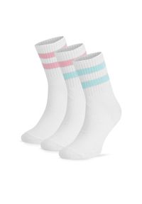 Zestaw 3 par niskich skarpet unisex Sprandi. Kolor: różowy