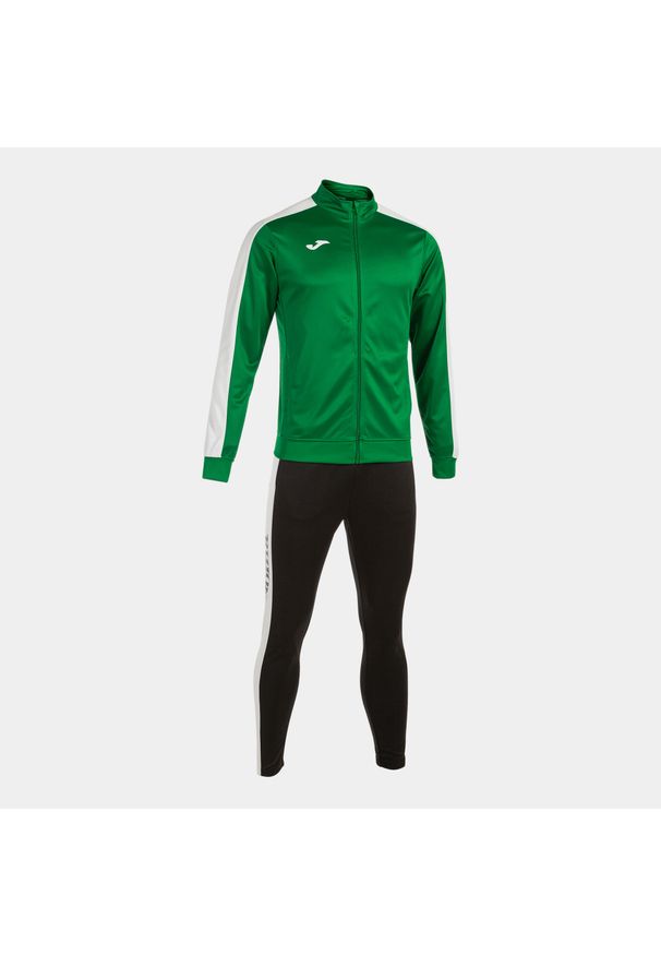 Dres do piłki nożnej męski Joma Academy III. Kolor: czarny, zielony, wielokolorowy. Materiał: dresówka. Sport: piłka nożna