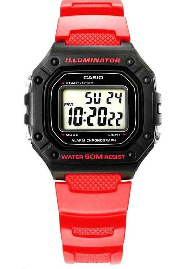 Zegarek Casio Zegarek Męski CASIO W-218H-4BVDF