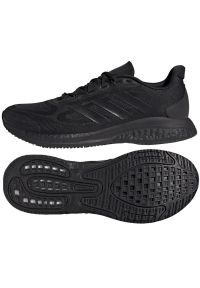 Adidas - Buty do biegania adidas SuperNova+ M H04487 czarne. Kolor: czarny. Materiał: materiał, guma. Szerokość cholewki: normalna. Sezon: wiosna. Sport: bieganie #3