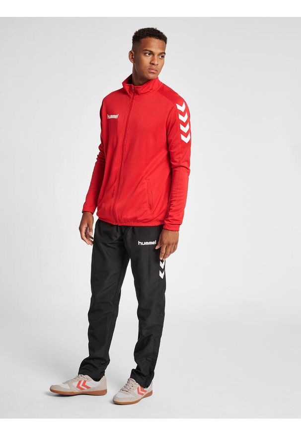 Bluza sportowa dla dorosłych Hummel Core Poly Jacket. Kolor: czerwony, wielokolorowy, różowy