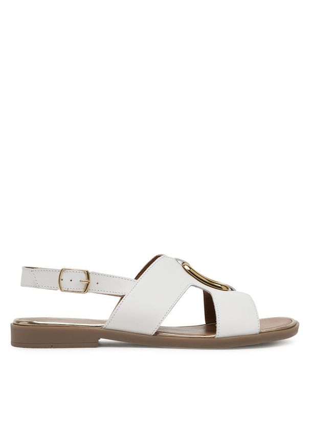 Sandały Lasocki. Kolor: biały