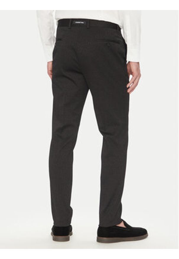 Karl Lagerfeld - KARL LAGERFELD Spodnie materiałowe 255002 552042 Czarny Slim Fit. Kolor: czarny. Materiał: syntetyk, bawełna