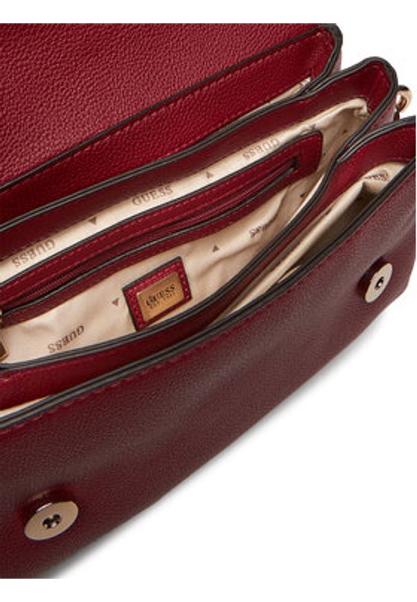 Guess Torebka Gregoria HWBG85 46200 Czerwony. Kolor: czerwony. Materiał: skórzane