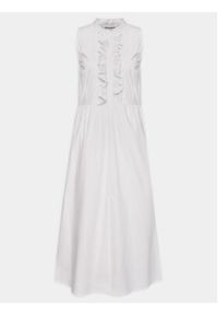 Silvian Heach Sukienka letnia GPP23331VE Biały Regular Fit. Kolor: biały. Materiał: bawełna. Sezon: lato #5