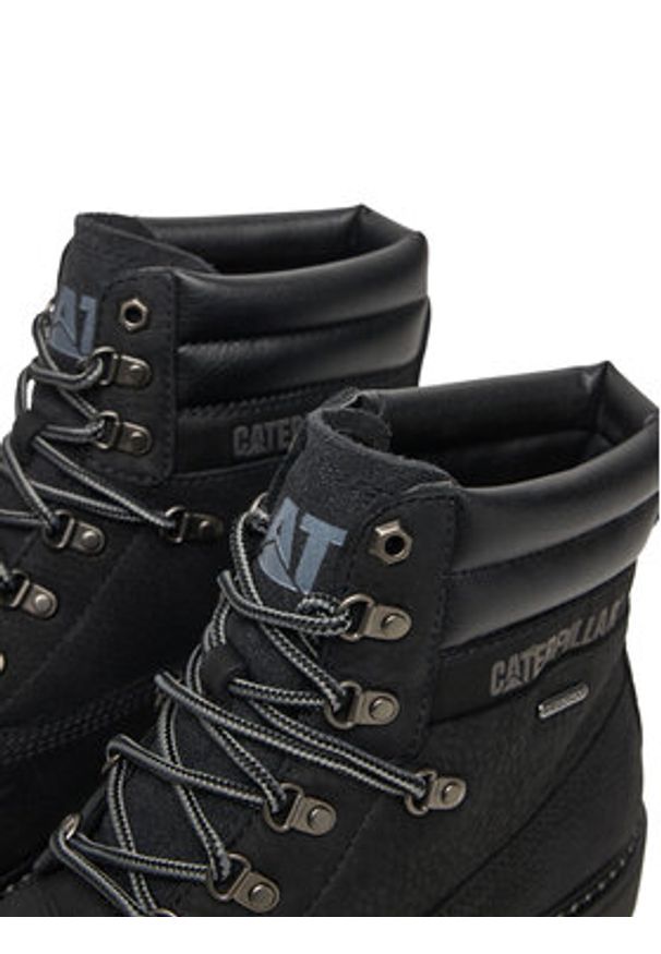 CAT Footwear Trapery Colorado 2.0 Hiker Waterproof TX P726346 Czarny. Kolor: czarny. Materiał: skóra, nubuk
