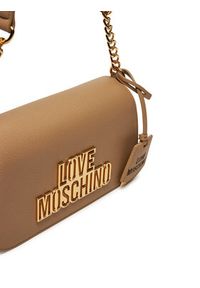 Love Moschino - LOVE MOSCHINO Torebka JC4337PP0LKO0106 Brązowy. Kolor: brązowy. Materiał: skórzane